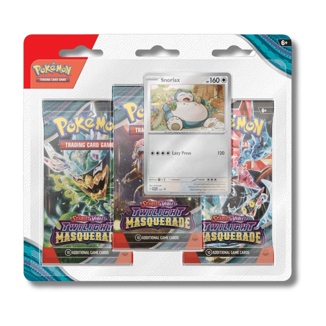 Pokemon TCG: Twilight Masquerade - 3 Booster Blister Pack - Unbox Unbored