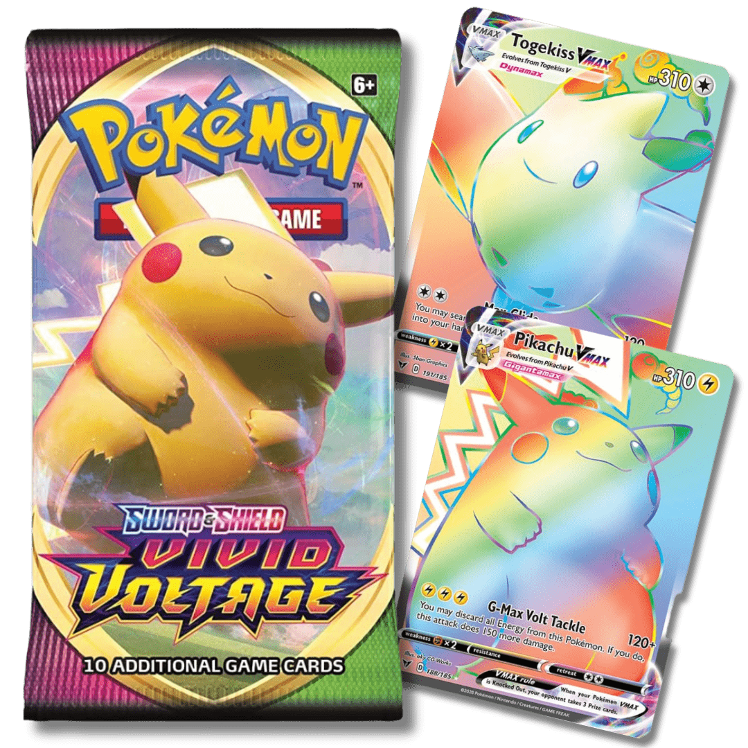 Pokemon TCG: Vivid Voltage Booster Pack - Unbox Unbored