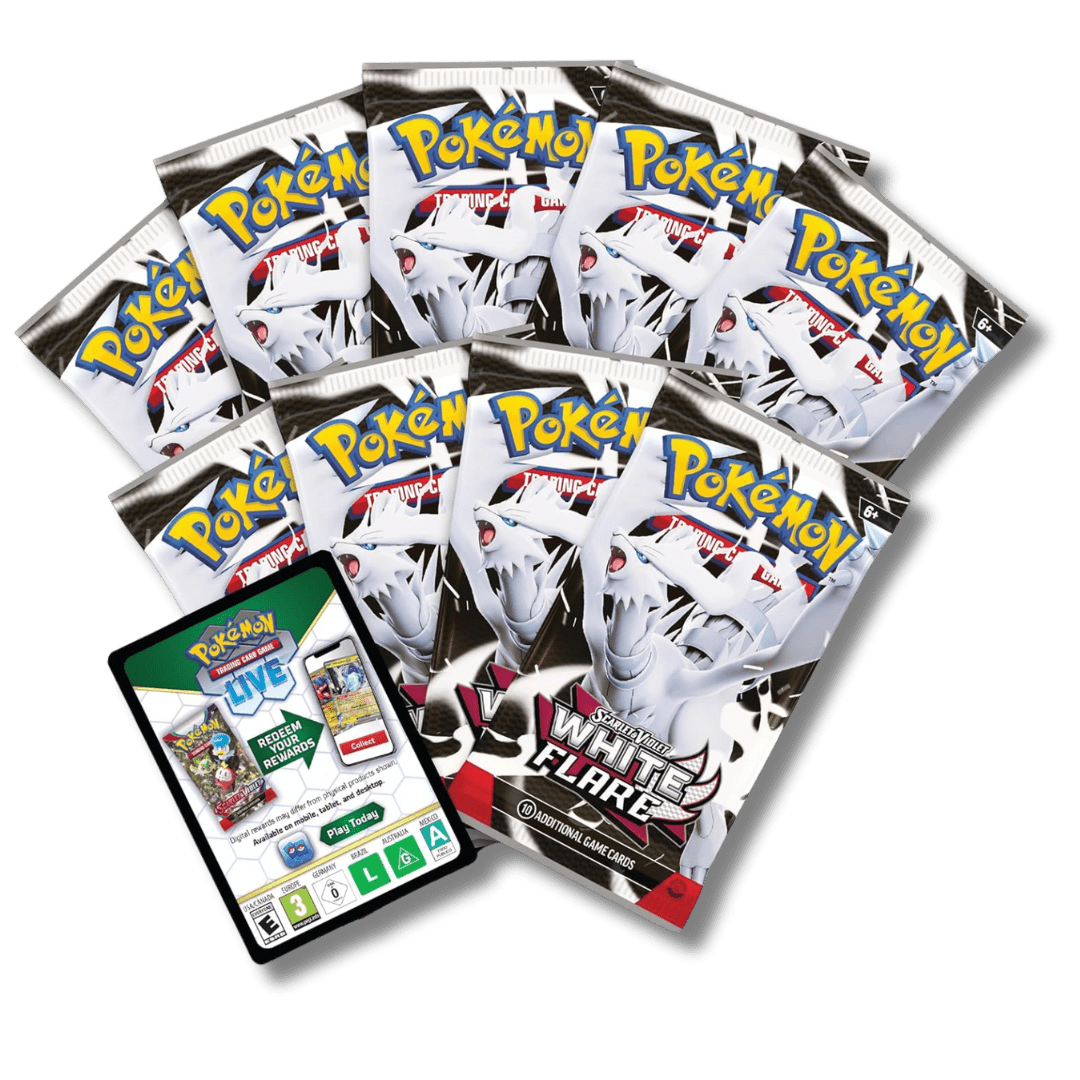Pokémon TCG: White Flare Elite Trainer Box - Unbox Unbored