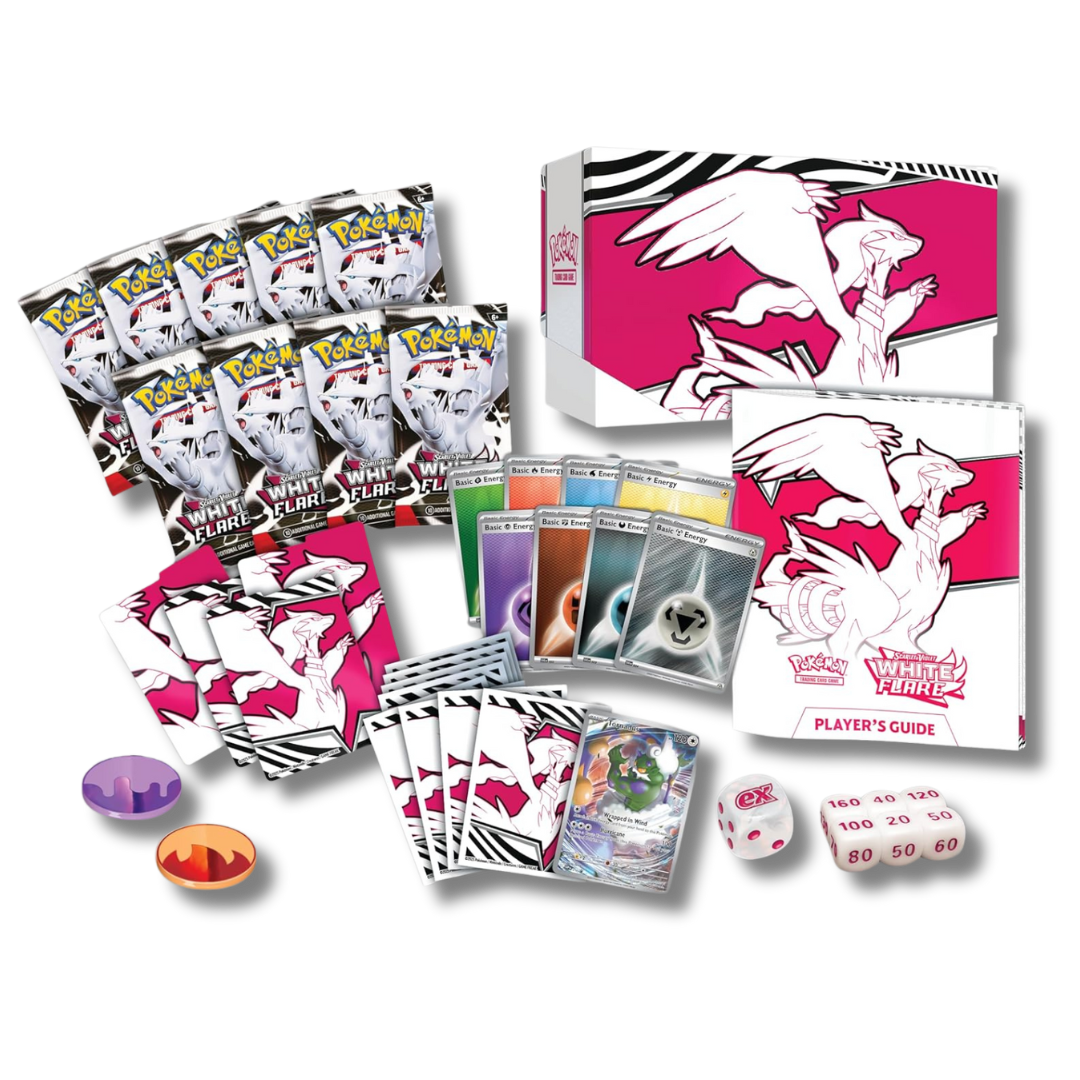 Pokémon TCG: White Flare Elite Trainer Box - Unbox Unbored
