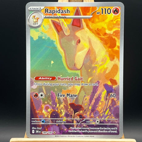 Rapidash 189 Pokemon Card (Destined Rivals) - Unbox Unbored