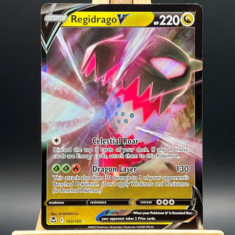 Regidrago V #135 Pokemon Card (Silver Tempest) - Unbox Unbored