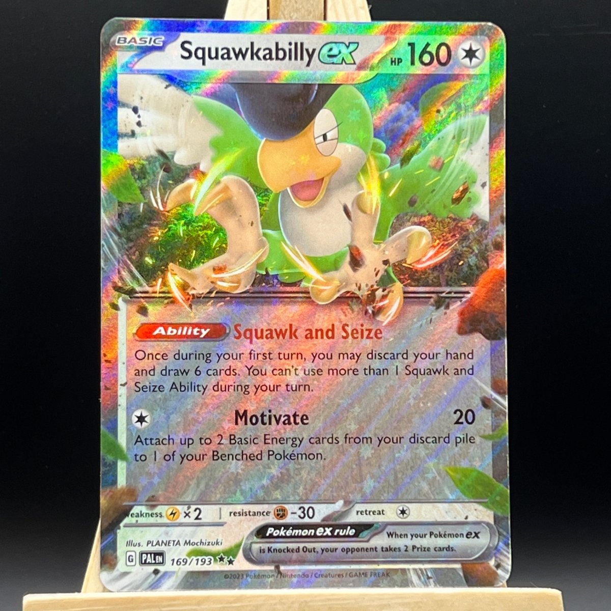 Squawkabilly ex #169 Pokemon Card (Paldea Evolved) - Unbox Unbored