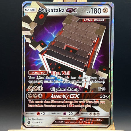 Stakataka GX #102 Pokemon Card (Celestial Storm) - Unbox Unbored
