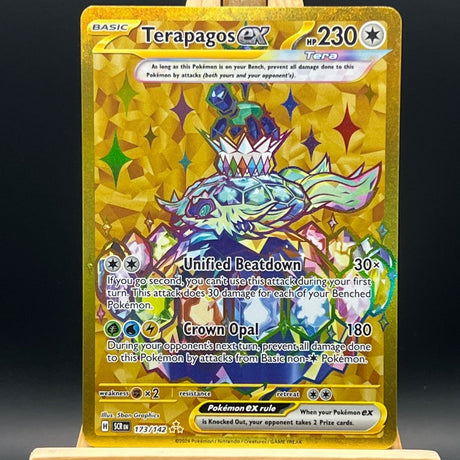 Terapagos ex 173 Pokemon Card (Stellar Crown) - Unbox Unbored