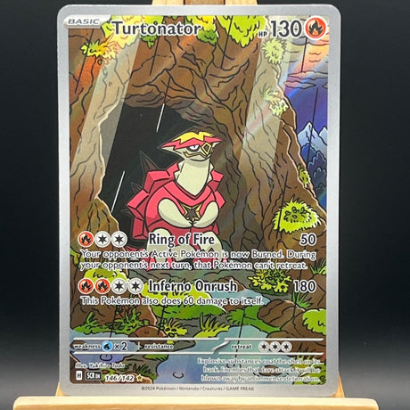 Turtonator 146 Pokemon Card (Stellar Crown) - Unbox Unbored