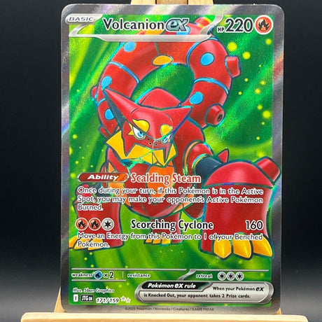 Volcanion ex 171 Pokemon Card (Journey Together) - Unbox Unbored