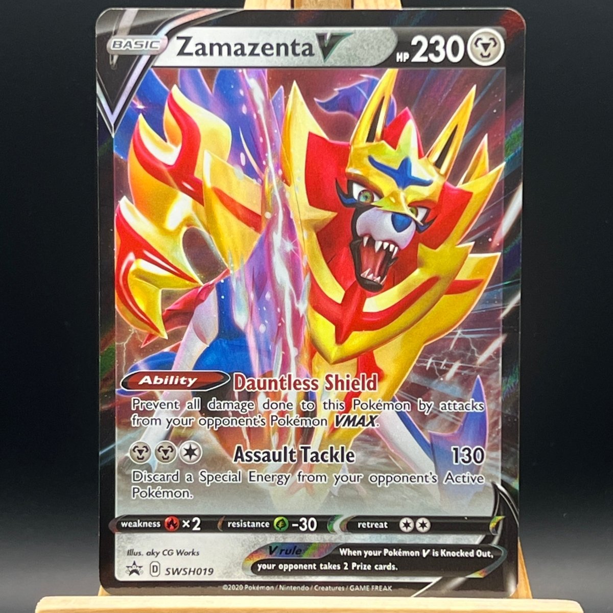 Zamazenta SWSH019 Pokemon Card (Promo) - Unbox Unbored