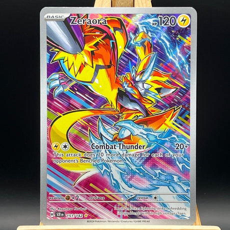 Zeraora 151 Pokemon Card (Stellar Crown) - Unbox Unbored