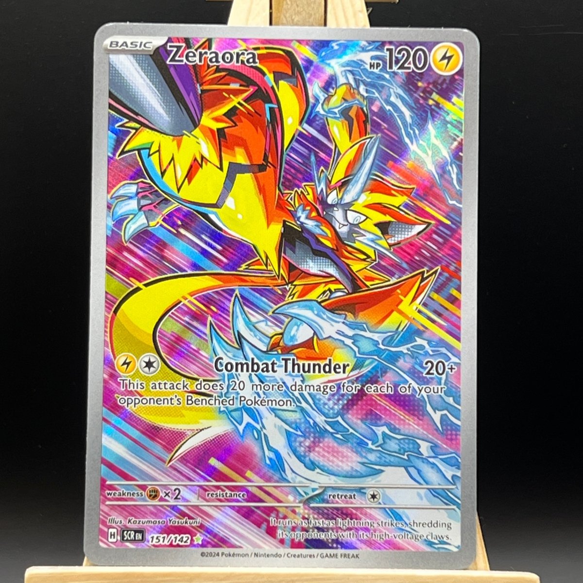 Zeraora #151 Pokemon Card (Stellar Crown) - Unbox Unbored