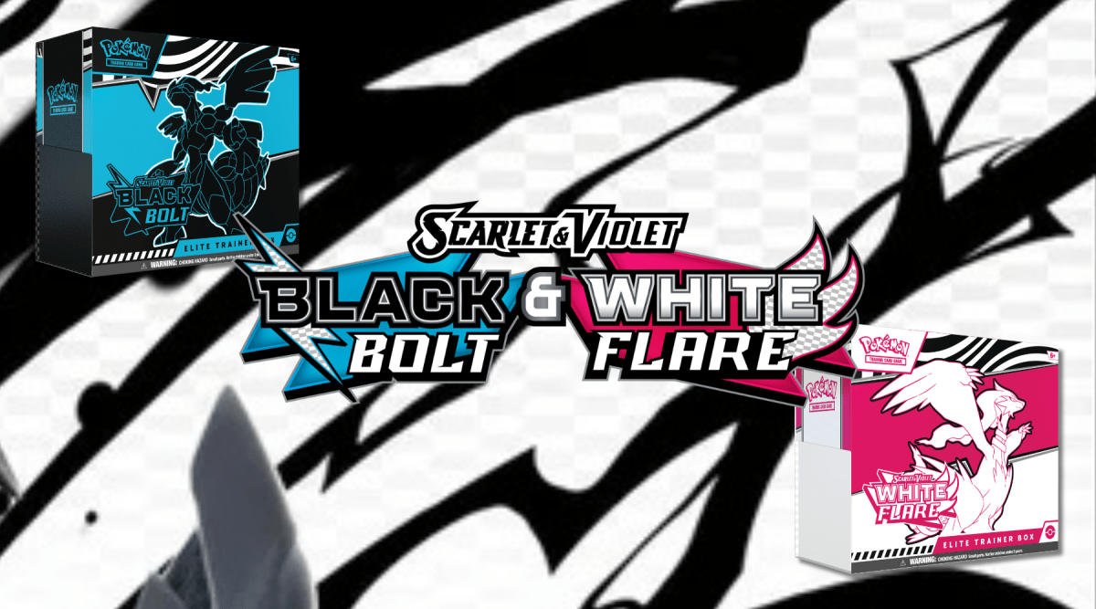 Black Bolt and White Flare Arrive July 18th - the First-Ever Dual English Pokémon TCG Sets! - Unbox Unbored Ltd
