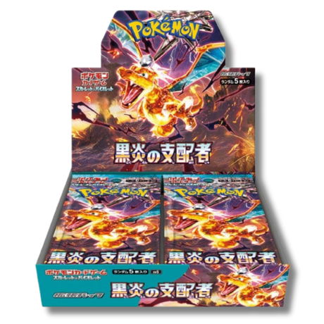 Pokemon TCG: SV3 Ruler Of The Black Flame Booster Box (Japanese) - Unbox Unbored