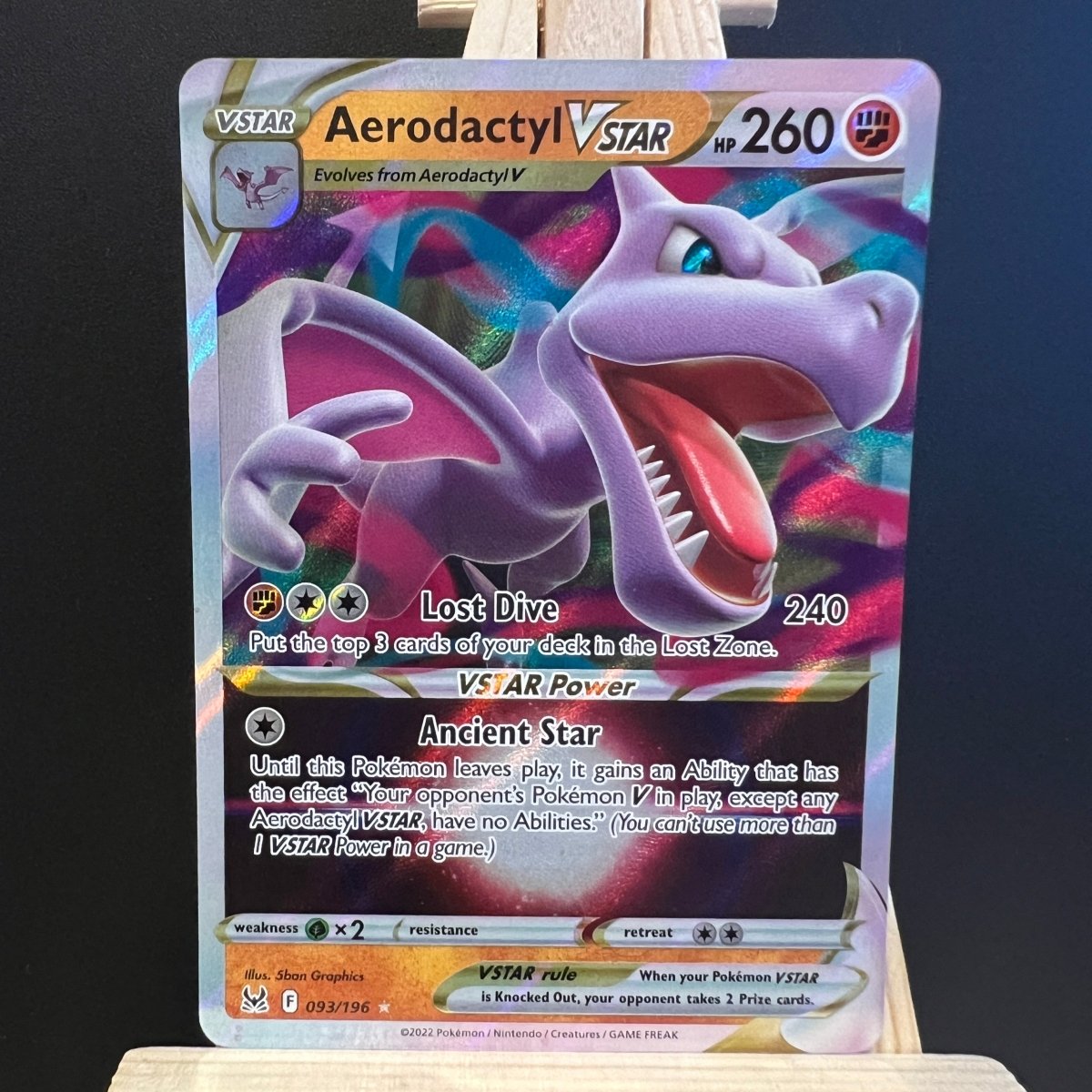 Aerodactyl VSTAR #093 Pokemon Card (Lost Origin) - Unbox Unbored Ltd