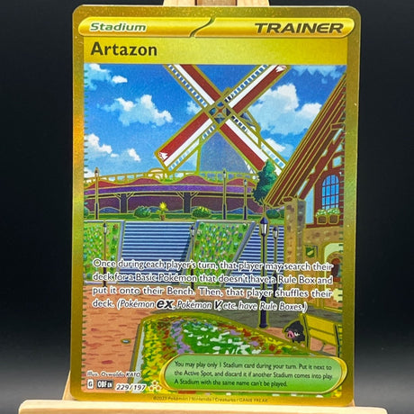 Artazon 229 Pokemon Card (Obsidian Flames) - Unbox Unbored
