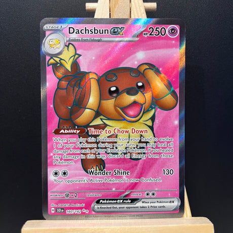 Dachsbun EX #160 Pokemon Card (Stellar Crown) - Unbox Unbored Ltd