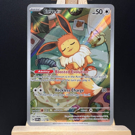 Eevee #173 Promo Pokemon Card (Prismatic Evolutions ETB) - Unbox Unbored Ltd