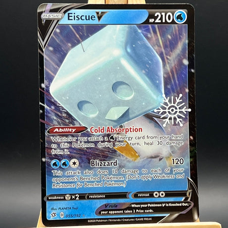 Eiscue V [Snowflake Stamp] #55 Pokemon Card (Rebel Clash) - Unbox Unbored