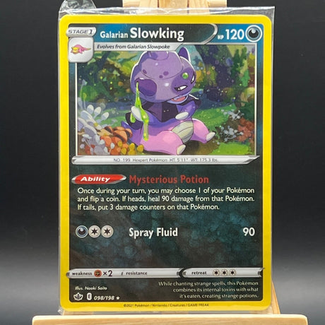 Galarian Slowking #98 [Sealed] Pokemon Card (Chilling Reign) - Unbox Unbored