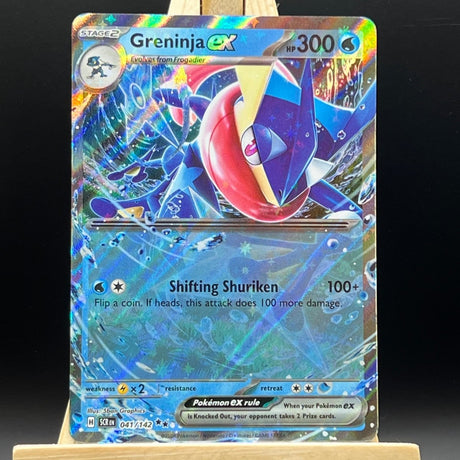 Greninja ex #41 Pokemon Card (Stellar Crown) - Unbox Unbored Ltd