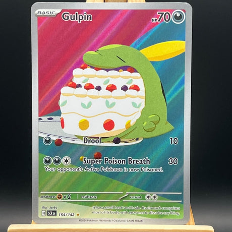 Gulpin 154 Pokemon Card (Stellar Crown) - Unbox Unbored