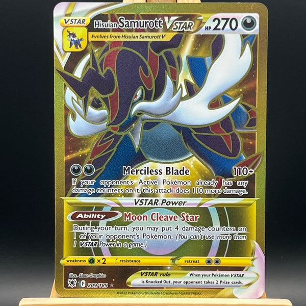 samurott pokemon card price Amazon.com: Pokemon - Hisuian Samurott VStar GG52/GG70 - Crown Zenith -  Galarian Gallery main image 1