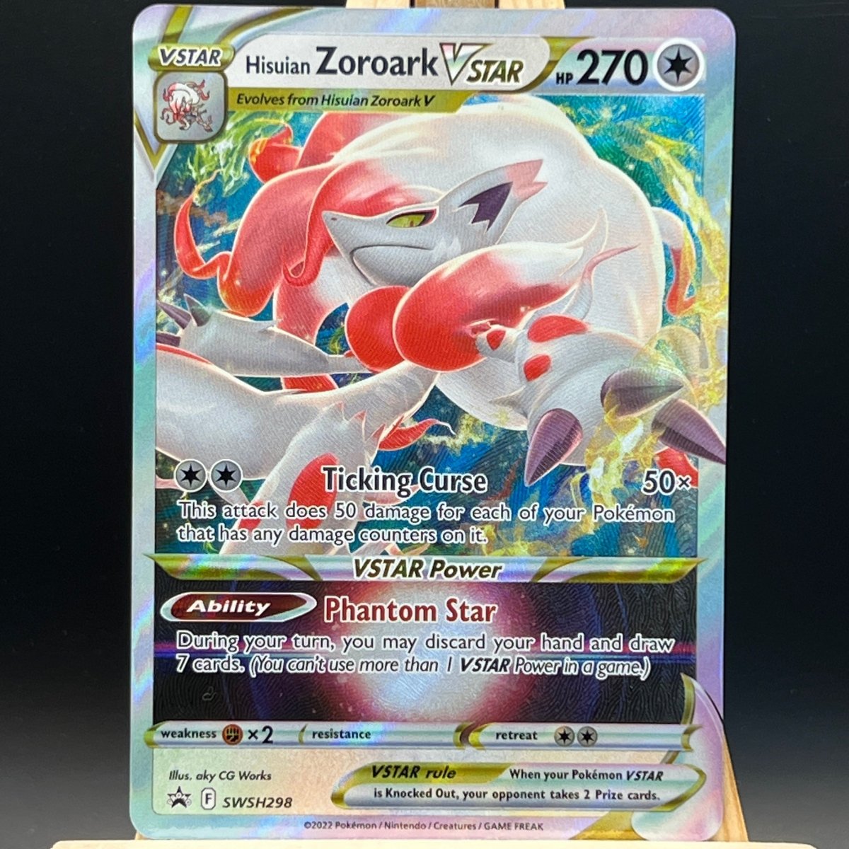 Hisuian Zoroark VSTAR #SWSH298 Pokemon Card (Promo) - Unbox Unbored