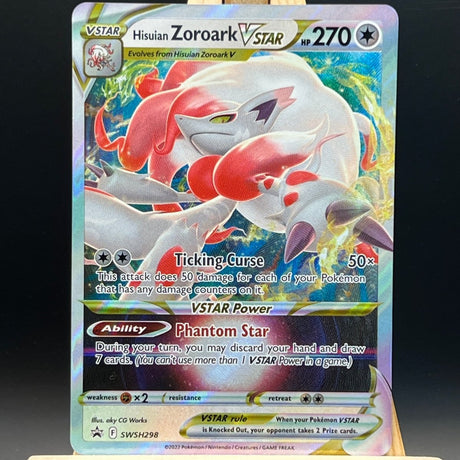 Hisuian Zoroark VSTAR #SWSH298 Pokemon Card (Promo) - Unbox Unbored