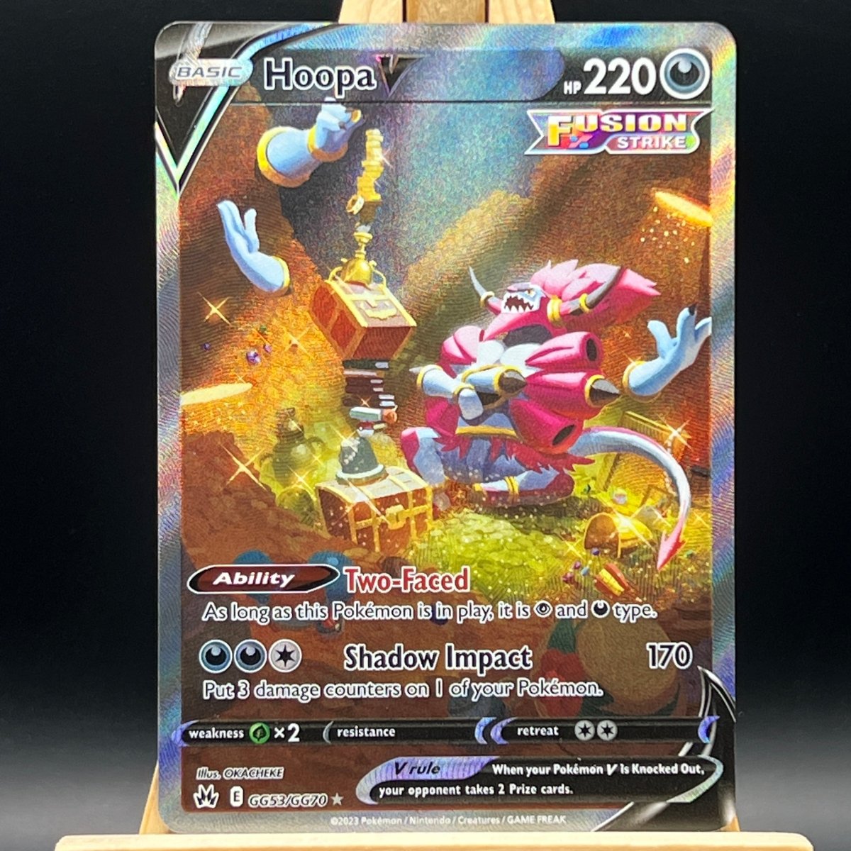Hoopa V GG53 Pokemon Card (Crown Zenith) - Unbox Unbored