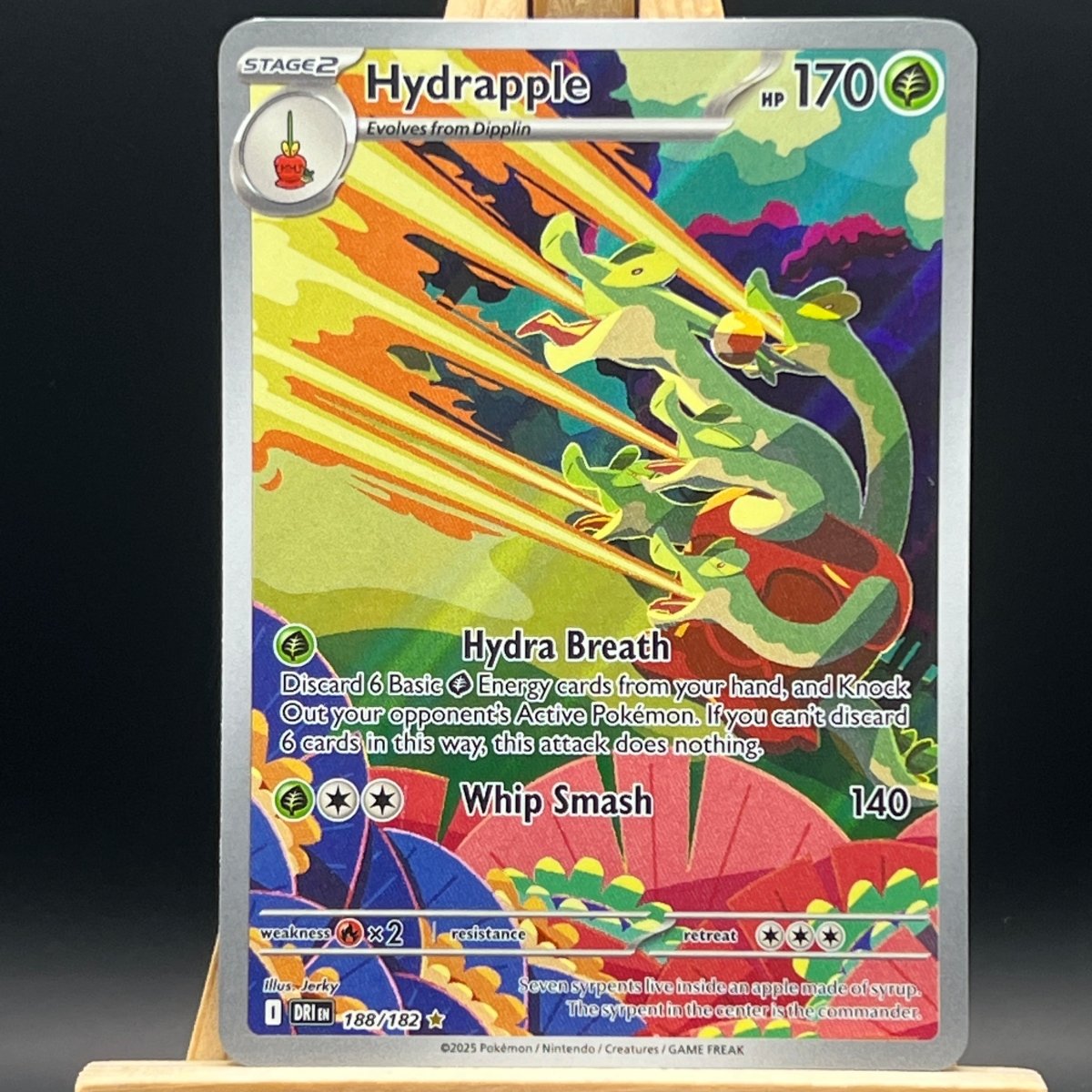 Hydrapple 188 Pokemon Card (Destined Rivals) - Unbox Unbored