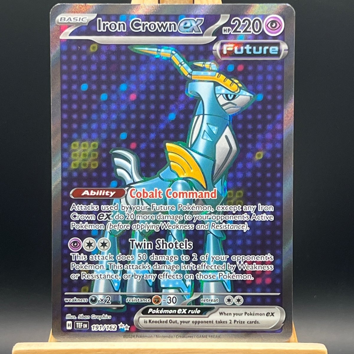 Iron Crown ex #191 Pokemon Card (Temporal Forces) | Unbox Unbored Iron Crown ex #191 Pokemon Card (Temporal Forces) | Unbox Unbored