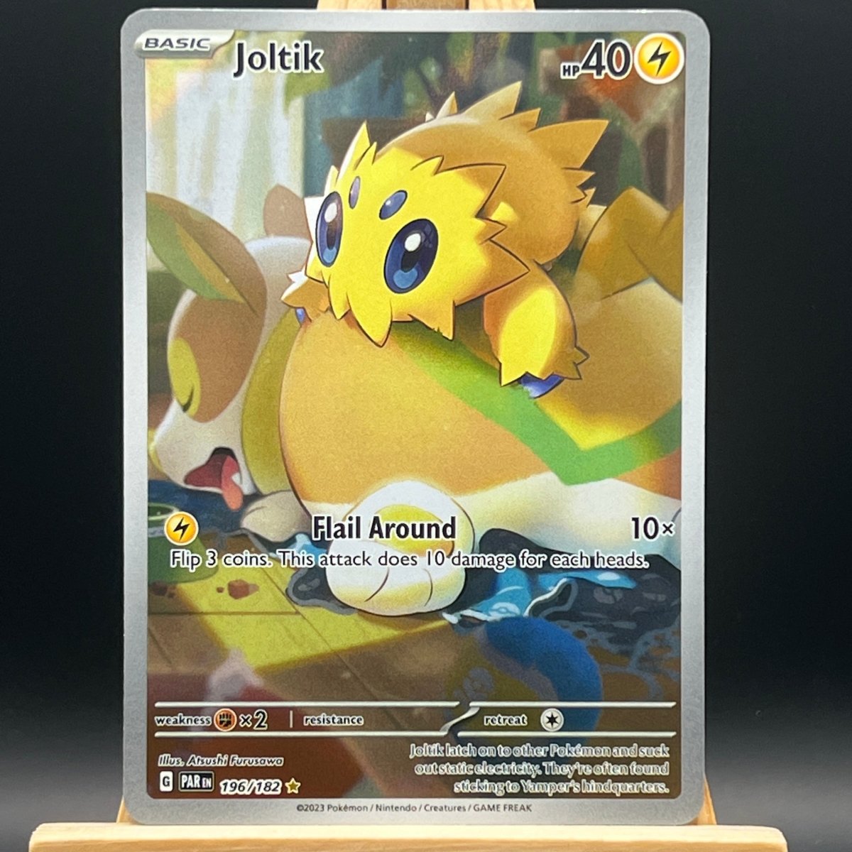 Joltik 196 Pokemon Card (Paradox Rift) - Unbox Unbored