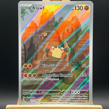 Klawf 217 Pokemon Card (Scarlet & Violet Base) - Unbox Unbored