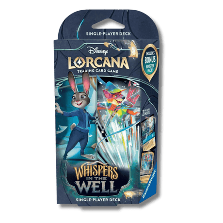 Lorcana: Whispers In The Well Starter Deck (Judy & Robin) - Unbox Unbored