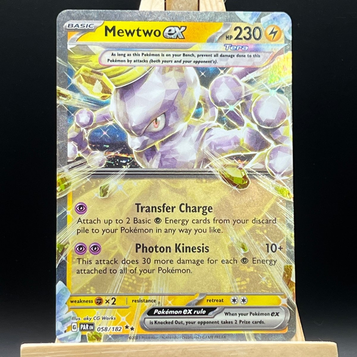 Mewtwo ex #58 Pokemon Card (Paradox Rift) - Unbox Unbored Ltd