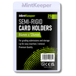 MintKeeper - Semi - Rigid Card Holders (25) - Unbox Unbored