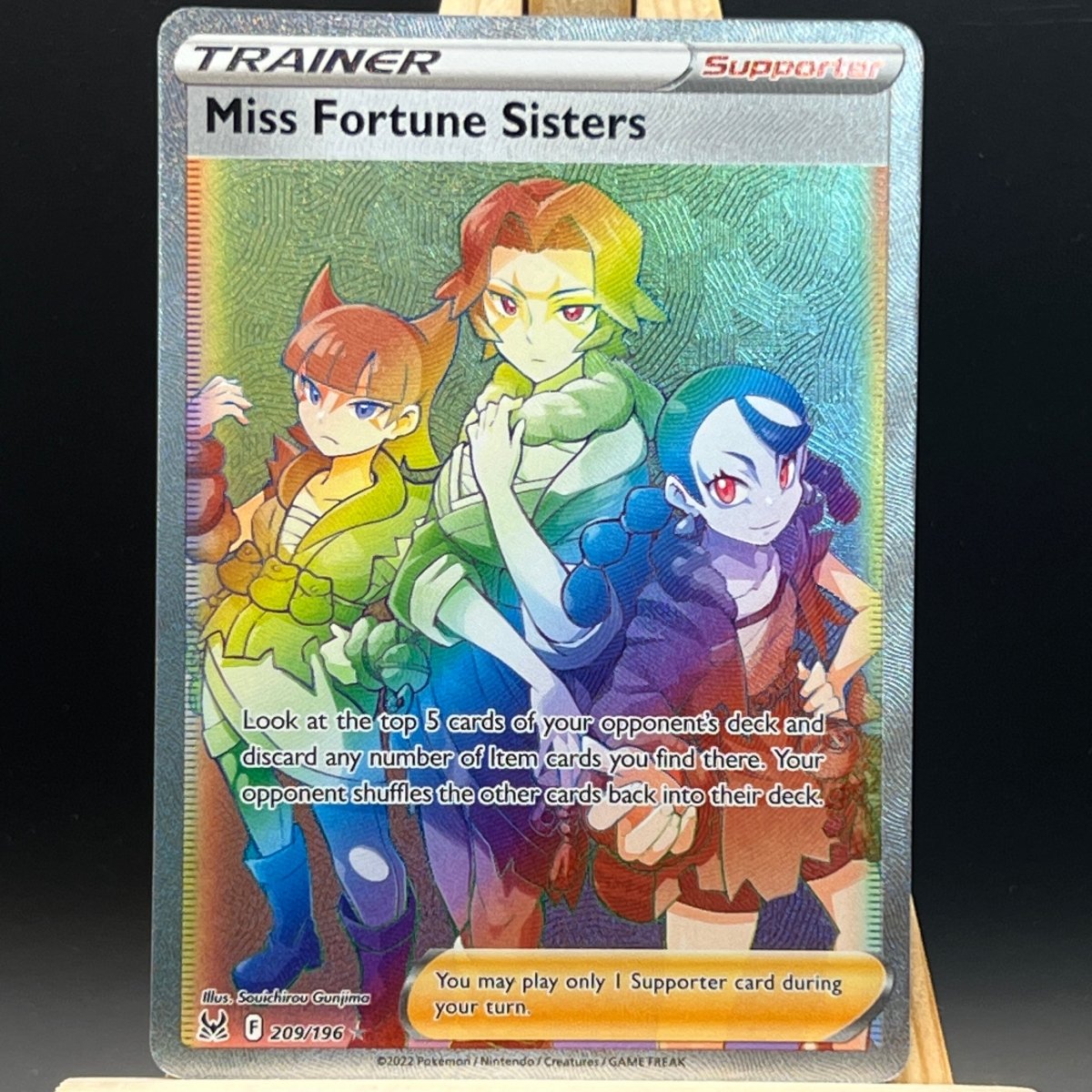 Miss Fortune Sisters #209 Pokemon Card (Lost Origin) - Unbox Unbored