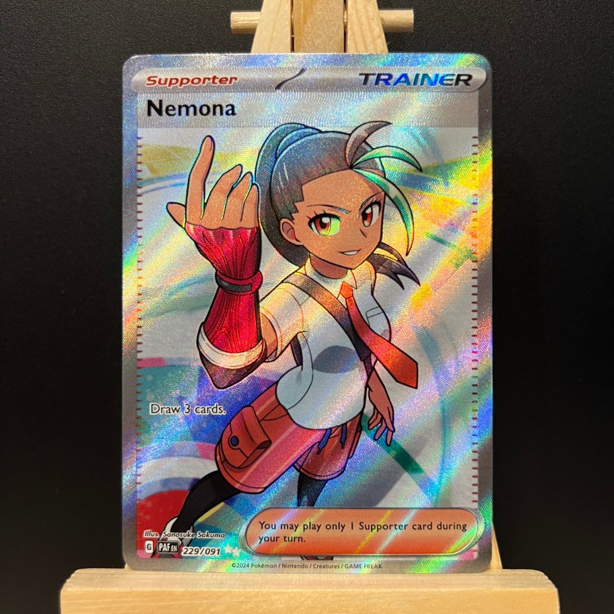 Nemona #229 Pokemon Card (Paldean Fates) - Unbox Unbored Ltd