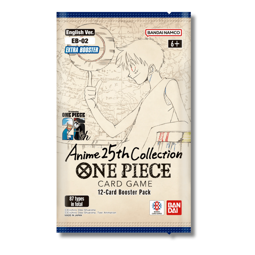 One Piece Card Game: [EB - 02] Anime 25th Collection Booster Pack - Unbox Unbored