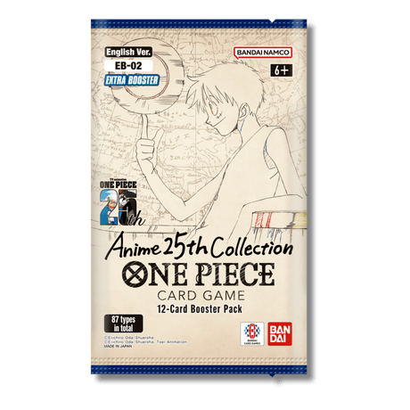 One Piece Card Game: [EB - 02] Anime 25th Collection Booster Pack - Unbox Unbored