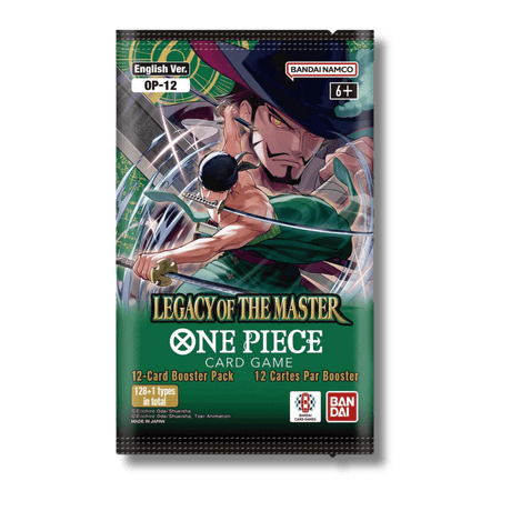 One Piece Card Game: [OP - 12] Legacy Of The Master Booster Pack - Unbox Unbored