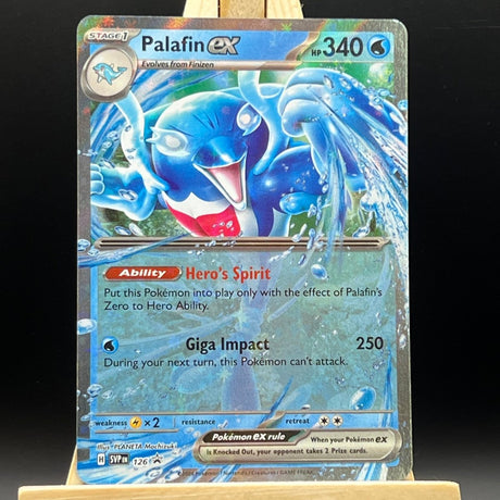 Palafin ex #126 Pokemon Card (Promo) - Unbox Unbored Ltd