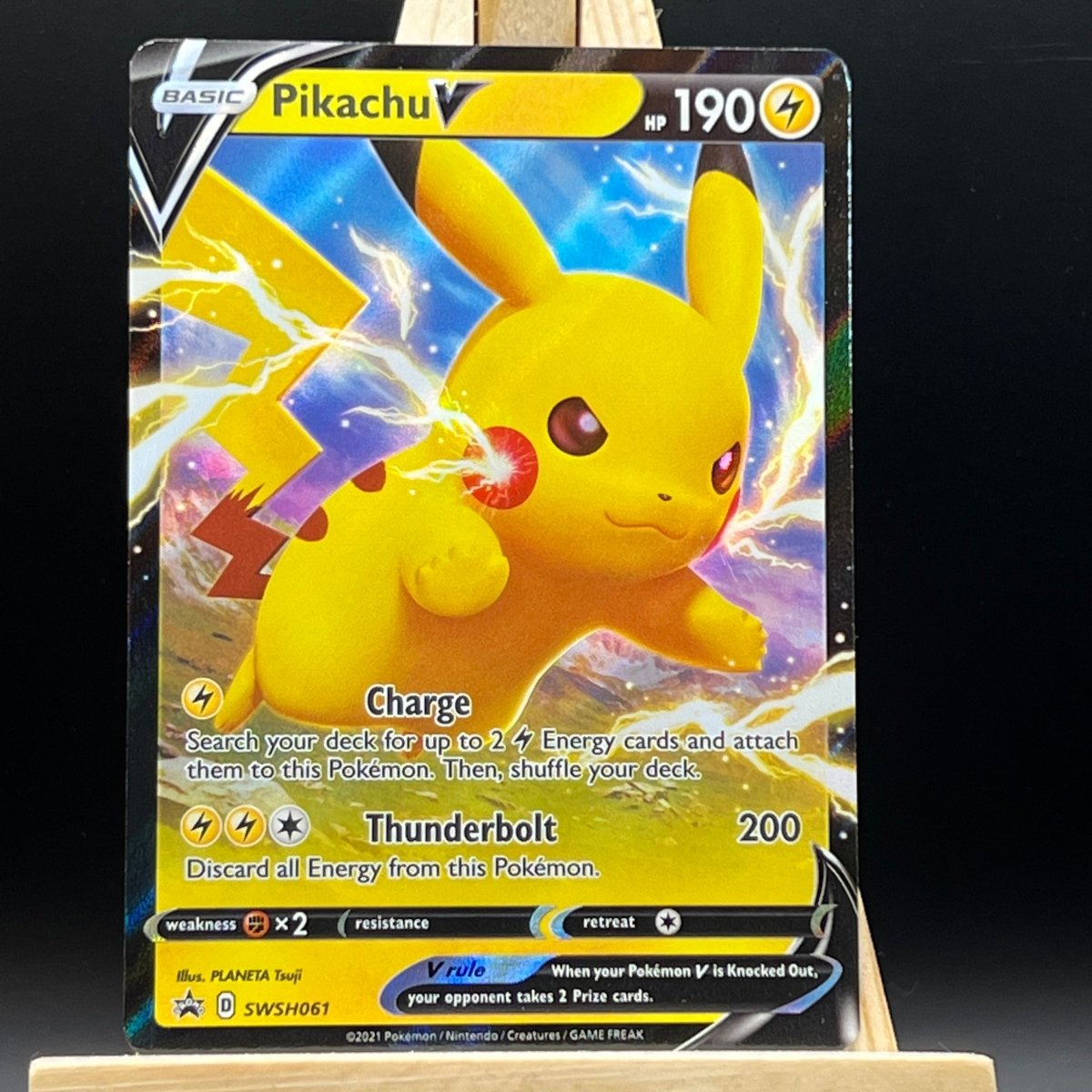 Pikachu V #SWSH061 Pokemon Card (Promo) - Unbox Unbored Ltd