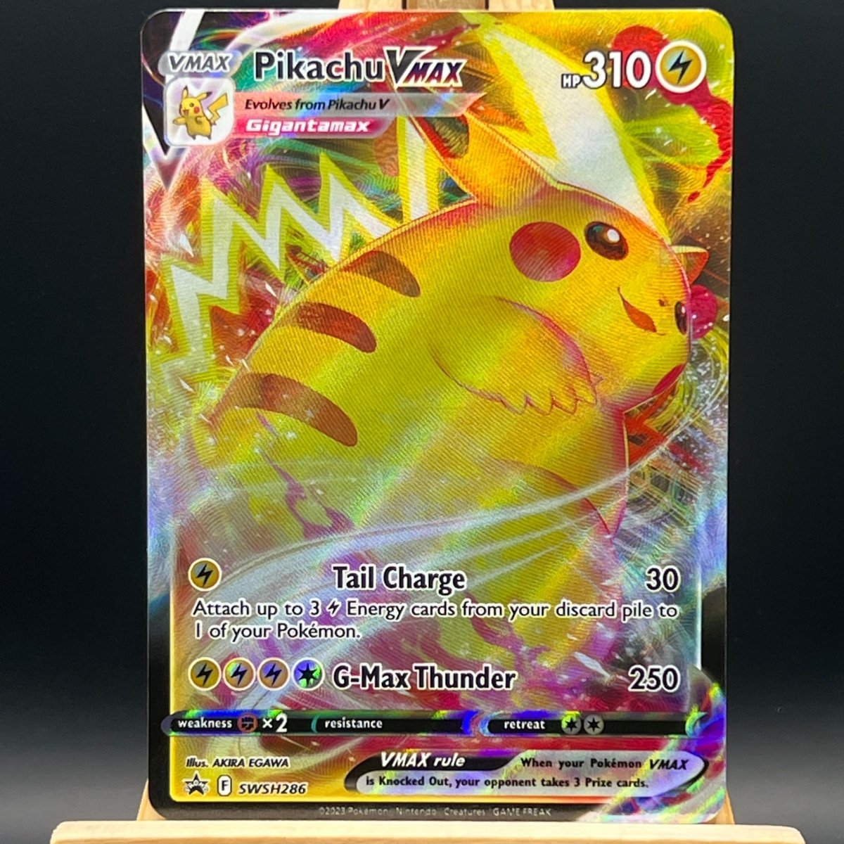 Pikachu VMAX SWSH286 Pokemon Card (Promo) - Unbox Unbored