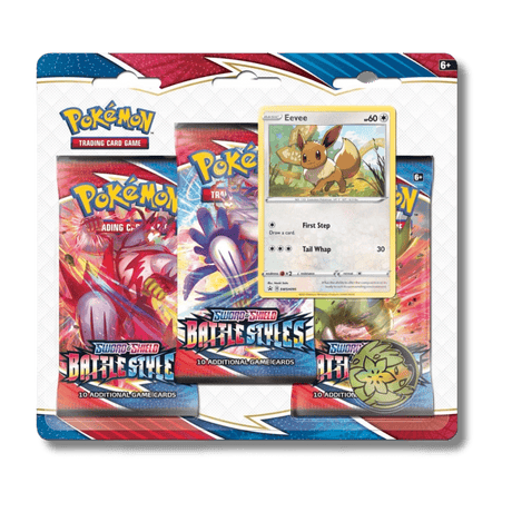 Pokemon TCG: Battle Styles - 3 Booster Blister Pack - Unbox Unbored Ltd