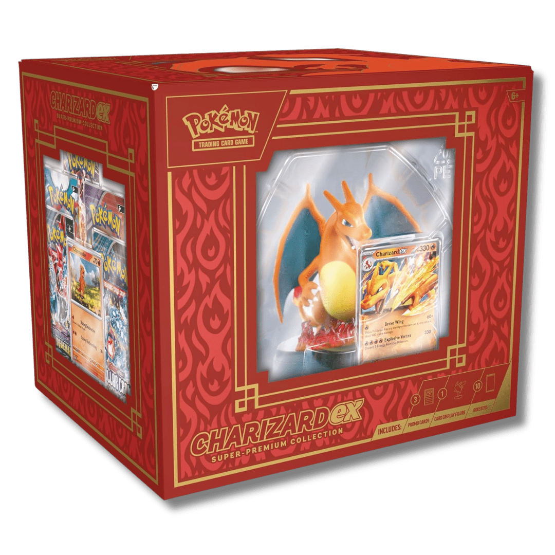 Pokemon TCG: Charizard ex Super - Premium Collection - Unbox Unbored