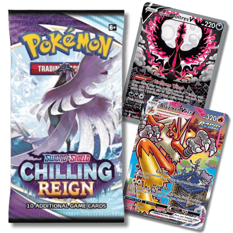 Pokemon TCG: Chilling Reign Booster Pack - Unbox Unbored Ltd