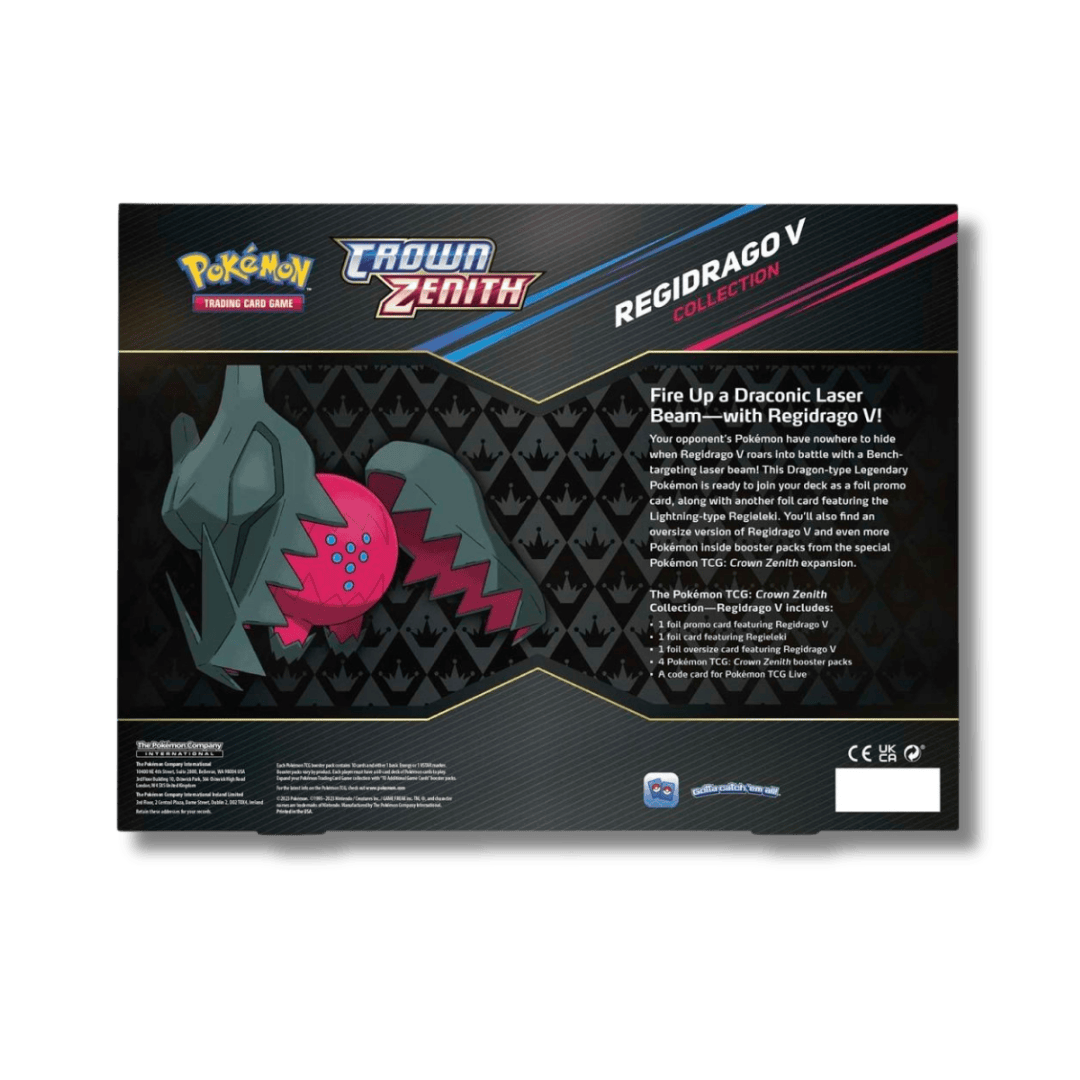 Pokemon TCG: Crown Zenith Collection (Regidrago V) - Unbox Unbored Ltd