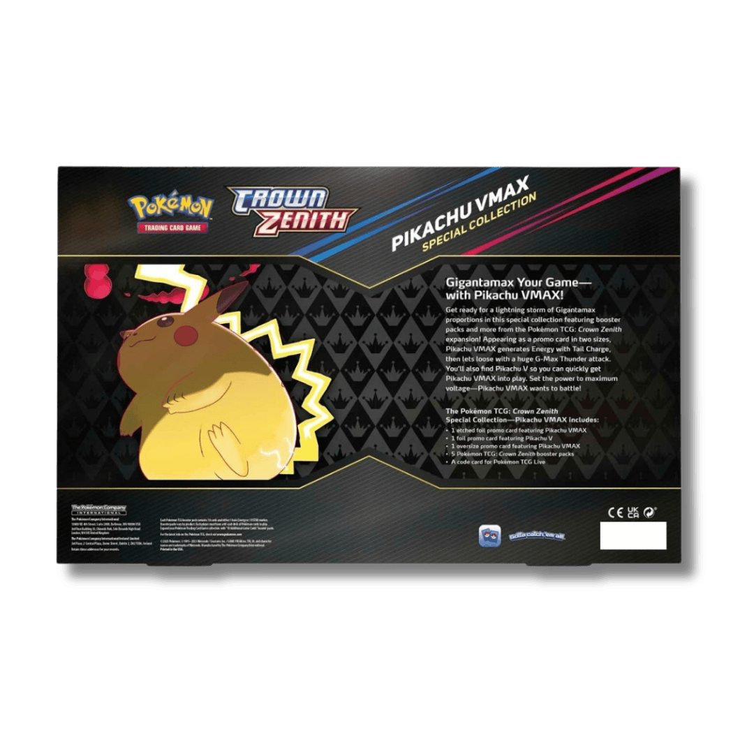 Pokemon TCG: Crown Zenith Special Collection (Pikachu VMAX) - Unbox Unbored Ltd