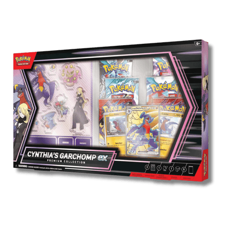 Pokemon TCG: Cynthia’s Garchomp ex Premium Collection - Unbox Unbored