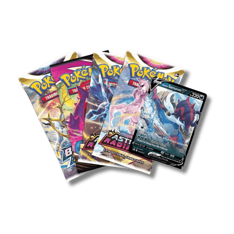 Pokemon TCG: Divergent Powers Tin (Hisuian Samurott V) - Unbox Unbored